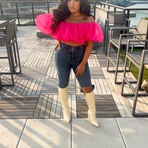 Puff sleeve top (new)